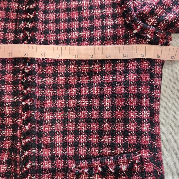 Hugo Boss Red and Black Tailored Blazer - Picture 13 of 15